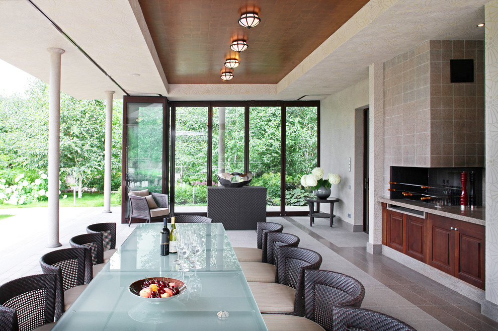 летний домик(барбекю)