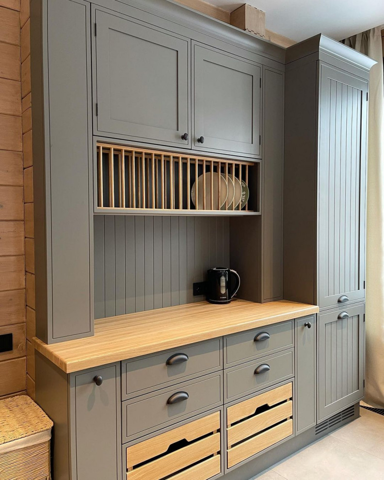 Кухня в загородный дом