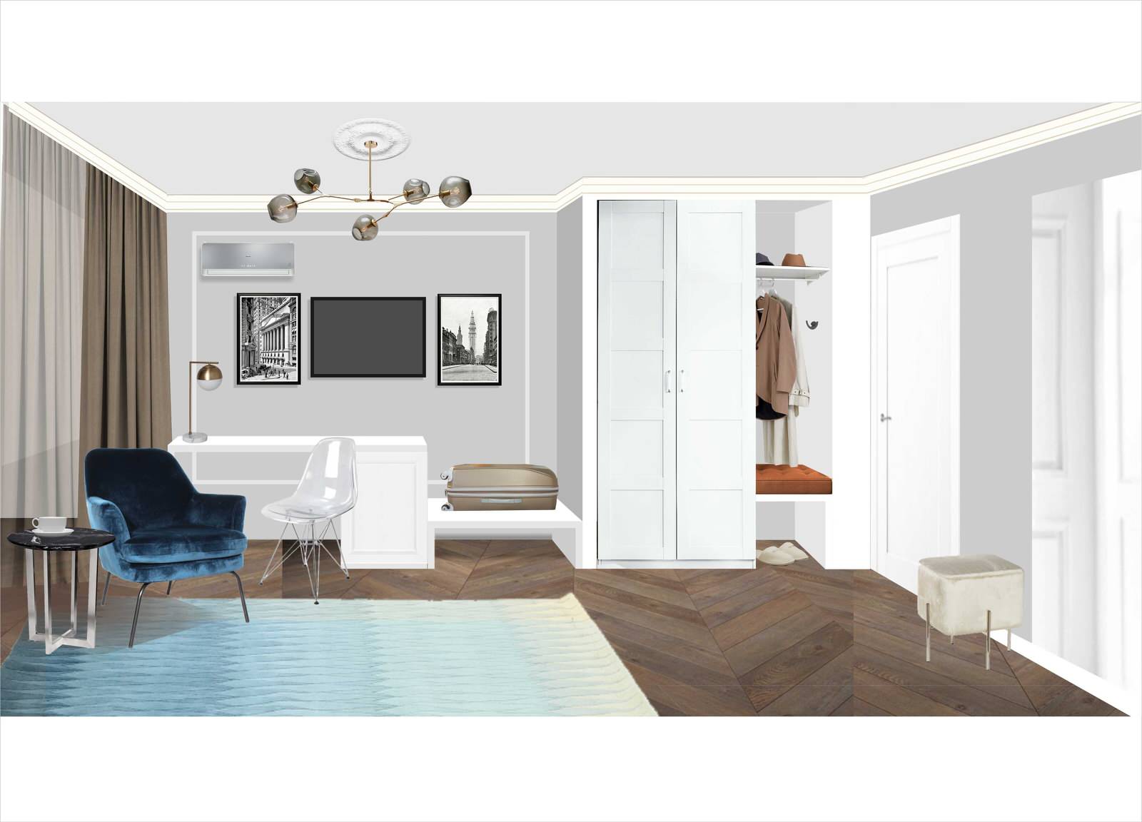 Двухместный гостиничный номер