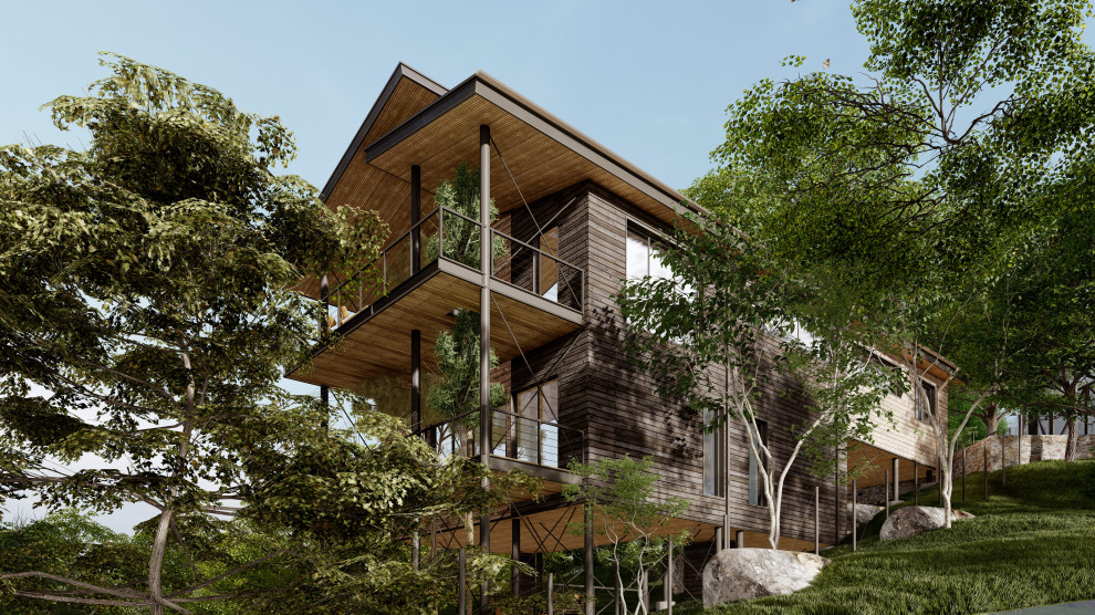 Ormos House. Дом на склоне в Симеизе