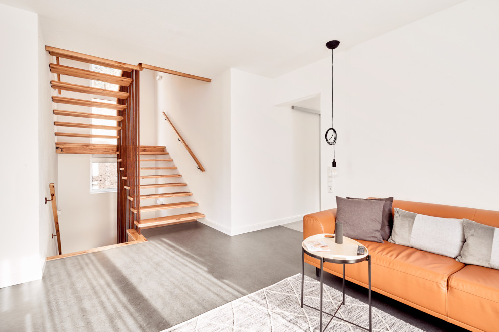 Консольная лестница из бука