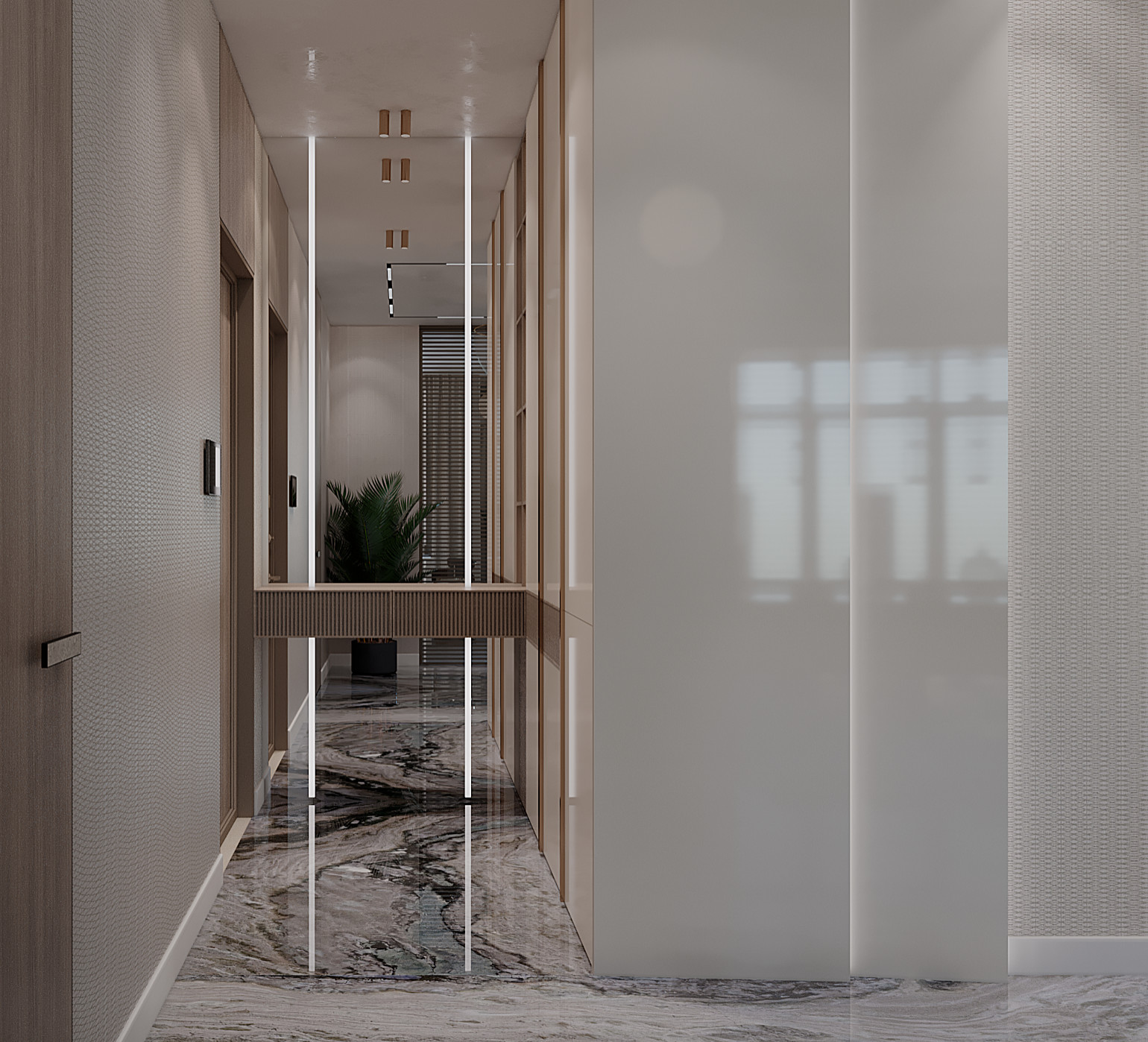 Интерьер 3-комнатной квартиры в ЖК Verona