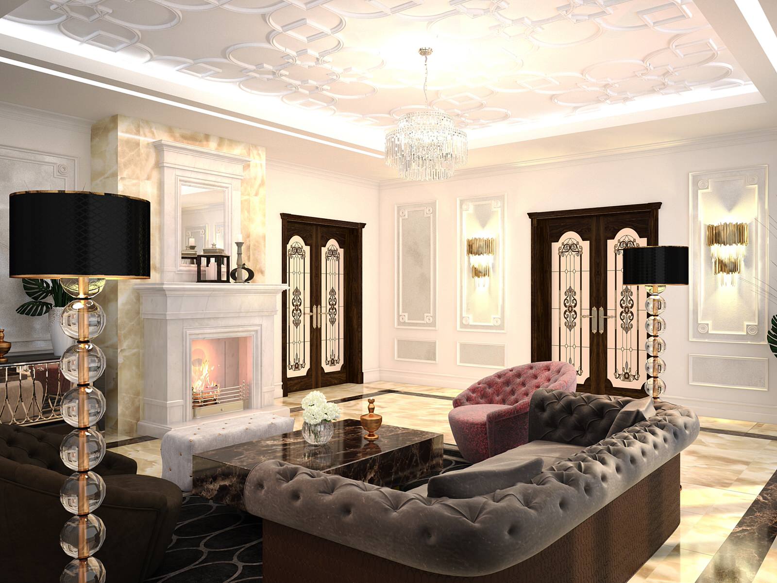 Частный дом в стиле "АР-ДЕКО" в КП "Бор-11"