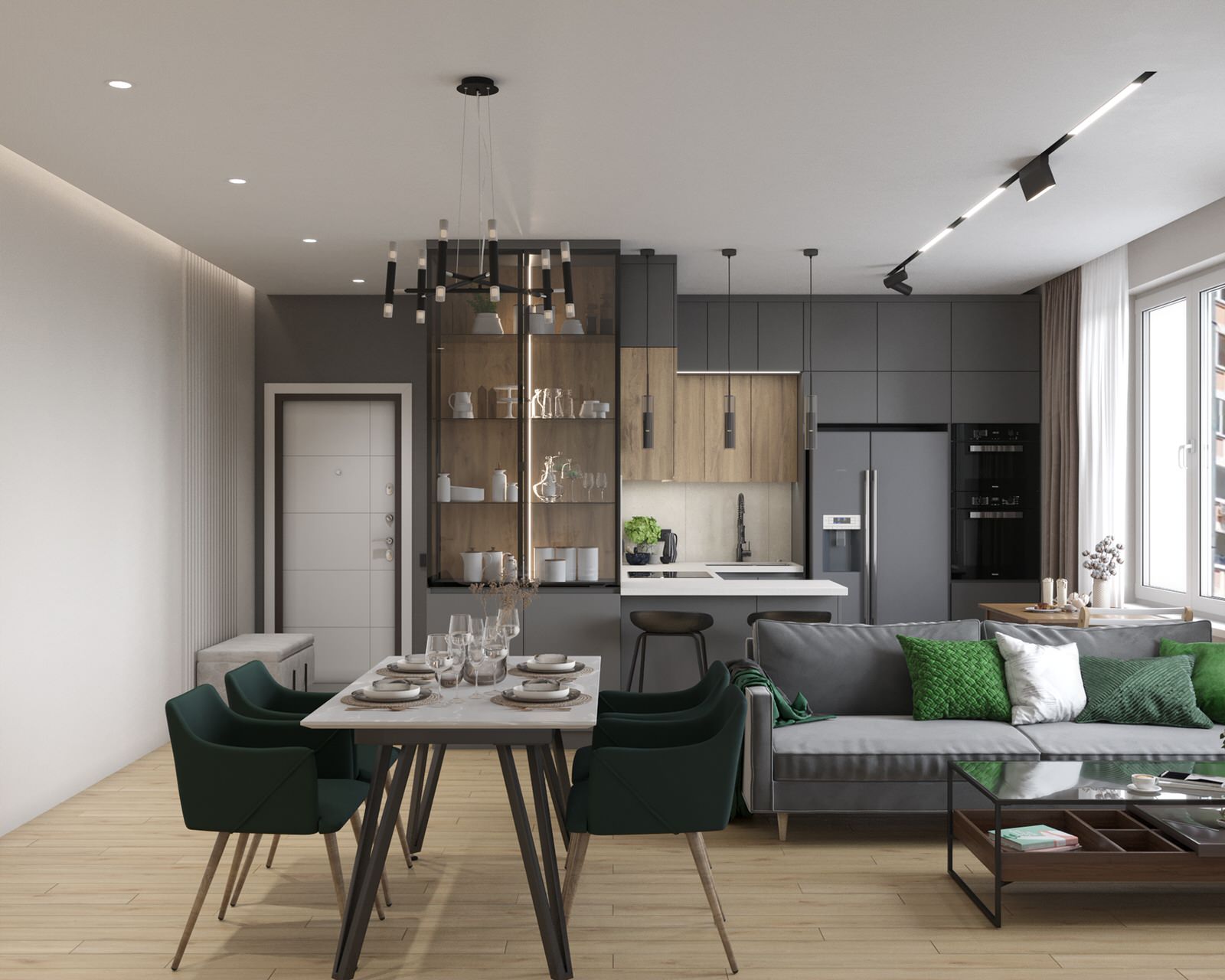 Проект квартиры на ул. Лесная