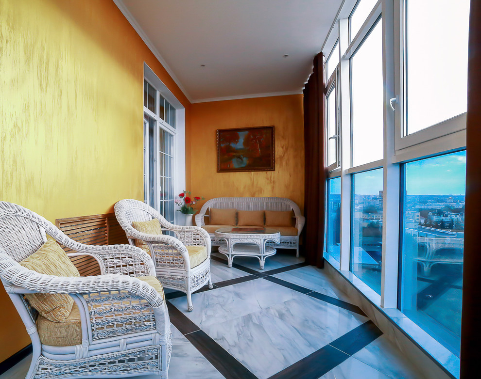 Классический интерьер трехкомнатной квартиры