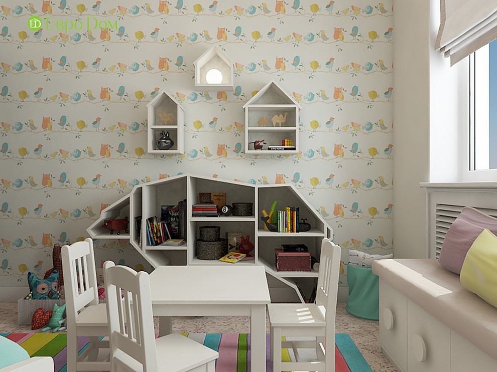 Дизайн интерьера коттеджа 490 кв. м в современном стиле