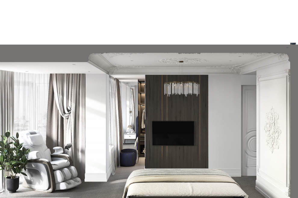 Драгоценная шкатулка, проект в стиле Арт-деко в ЖК Тихвин