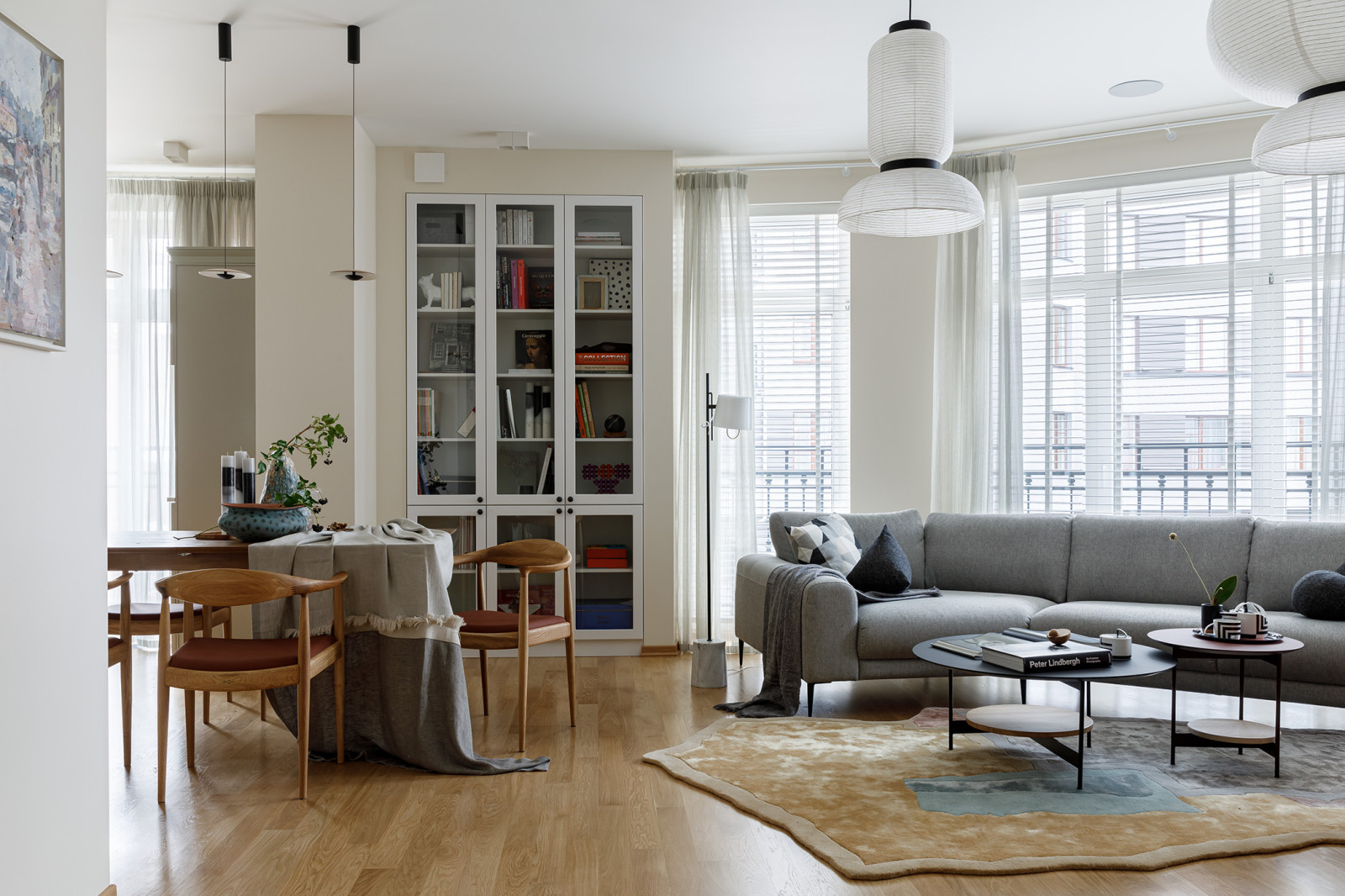 Houzz тур: Квартира с радиусной планировкой