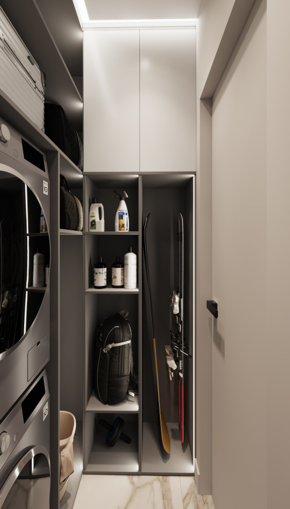 проект "Элегантные ассоциации на 63 м2"