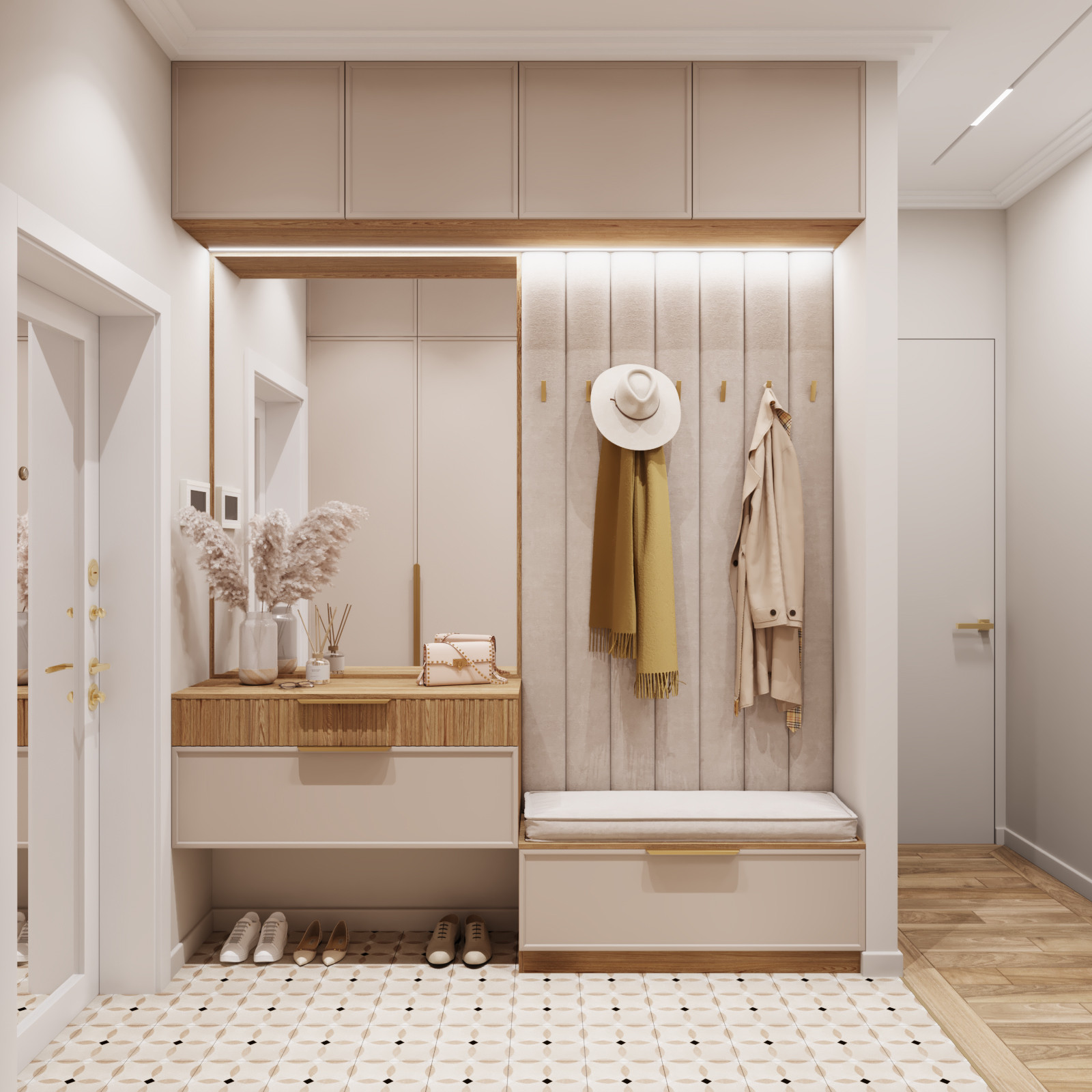 Обложка проекта: Дизайн-проект квартиры в ЖК Скандинавия