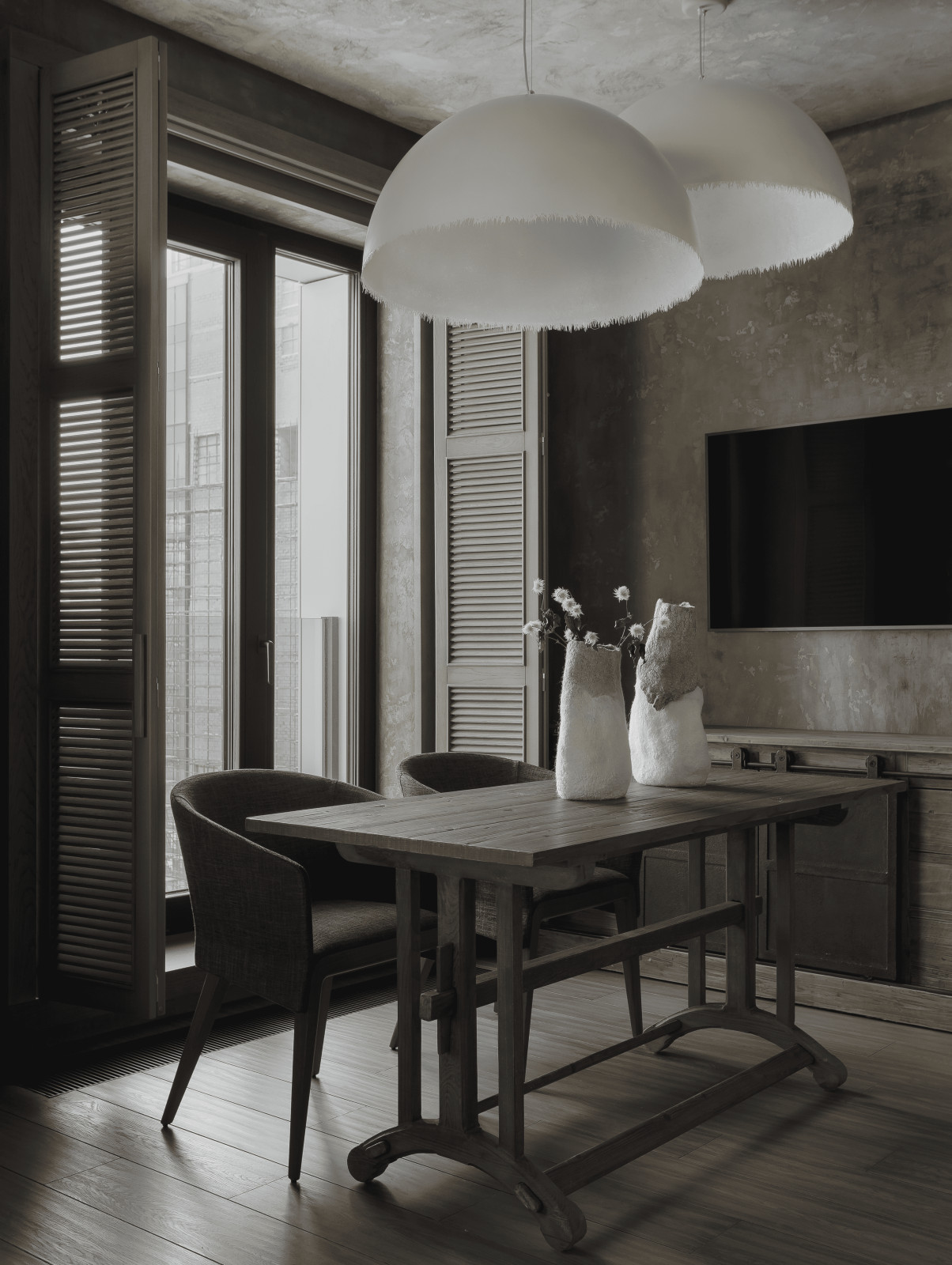 Реализация мебели для проекта в стиле "Ваби-Саби"