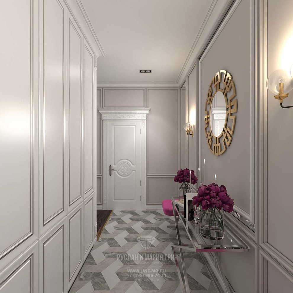 ДИЗАЙН ТРЕХКОМНАТНОЙ КВАРТИРЫ В ЖК «ДОСТОЯНИЕ»