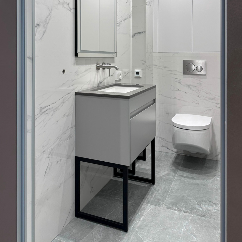 Санузел с инсталляцией