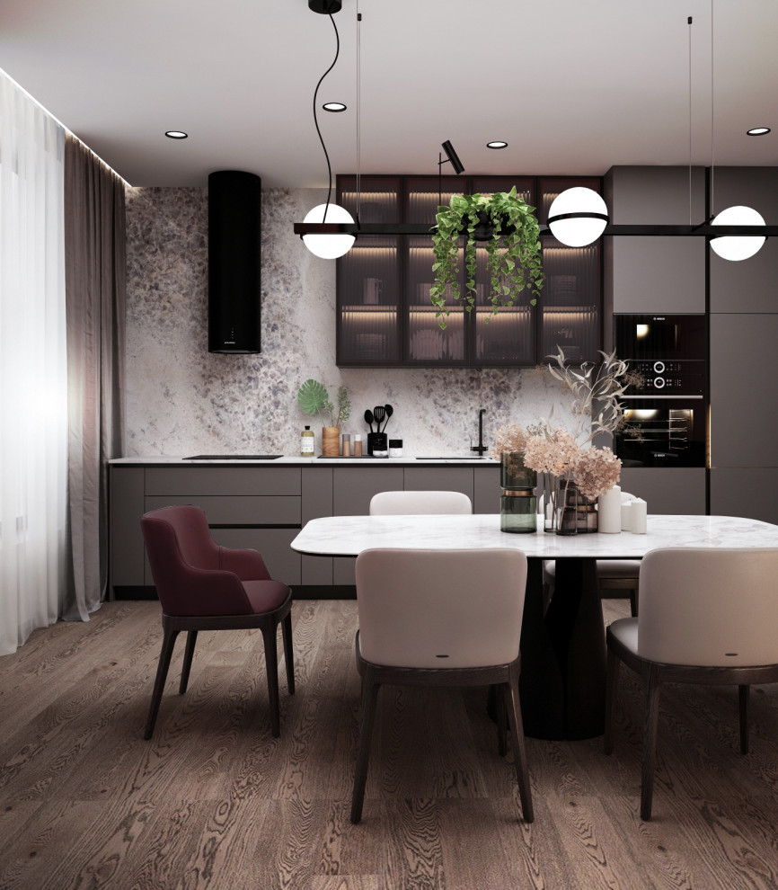 Трехкомнатная квартира с огоньком