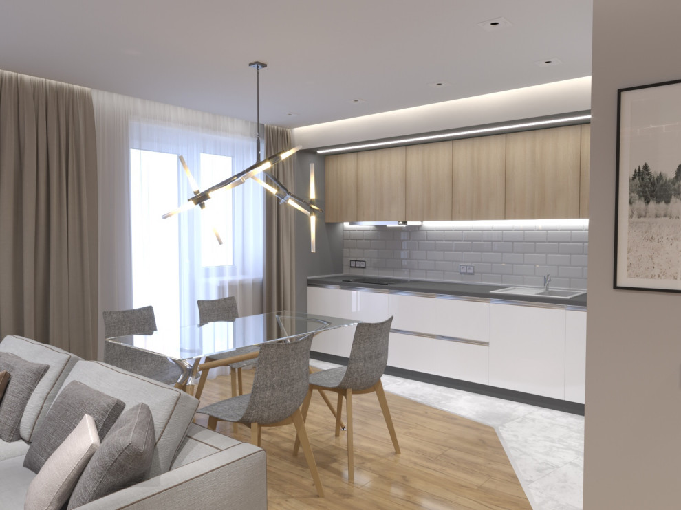 Обложка проекта: Проект квартиры в ЖК «Градский»