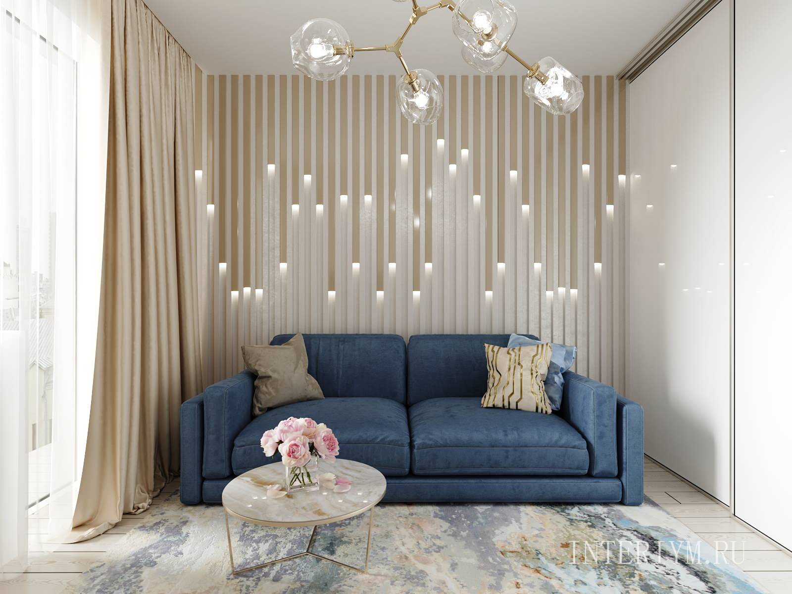 Обложка проекта: Дизайн гостевой комнаты в кв. по ул. Батальонная, г. Волгоград