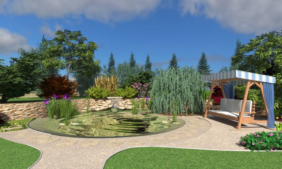 Ландшафтный дизайн приусадебного участка. 2017.