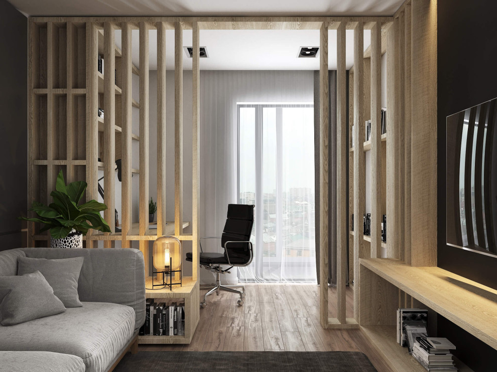 Обложка проекта: Спальня и кабинет ЖК Триумф