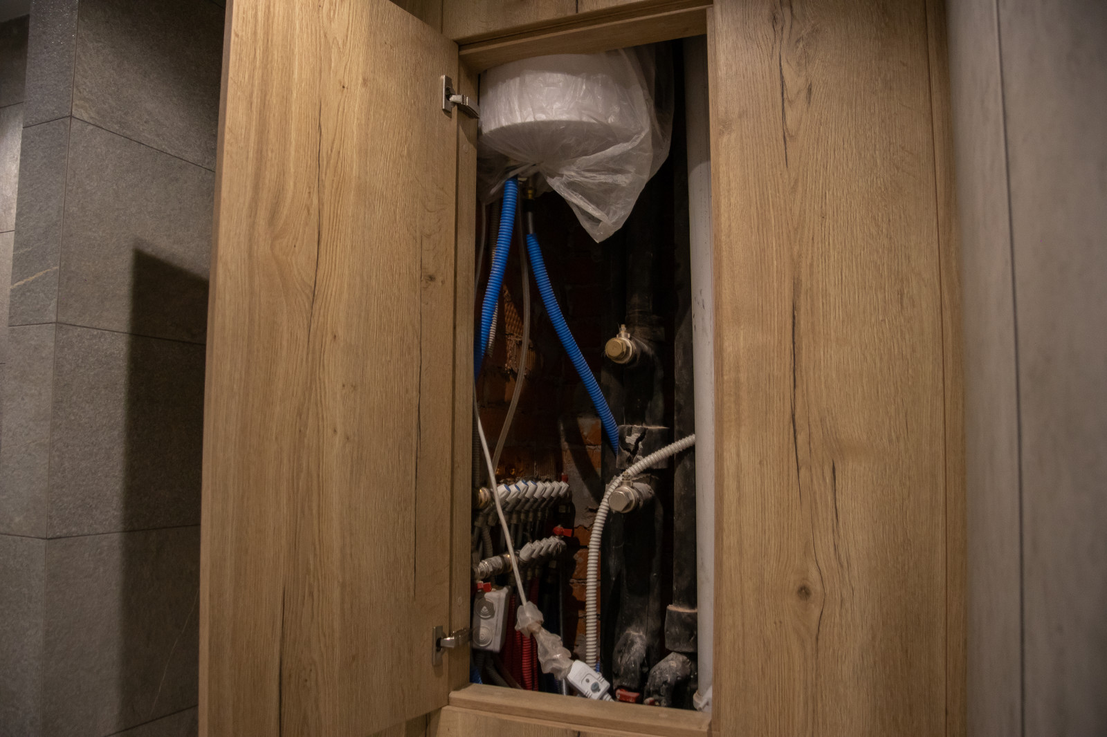 Санузел в стиле Лофт