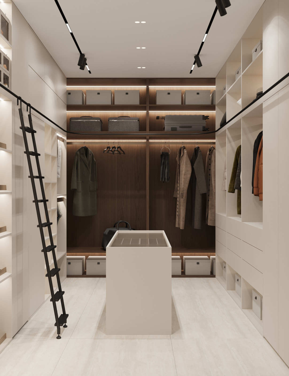 Проект пятикомнатной квартиры 220 кв. м.