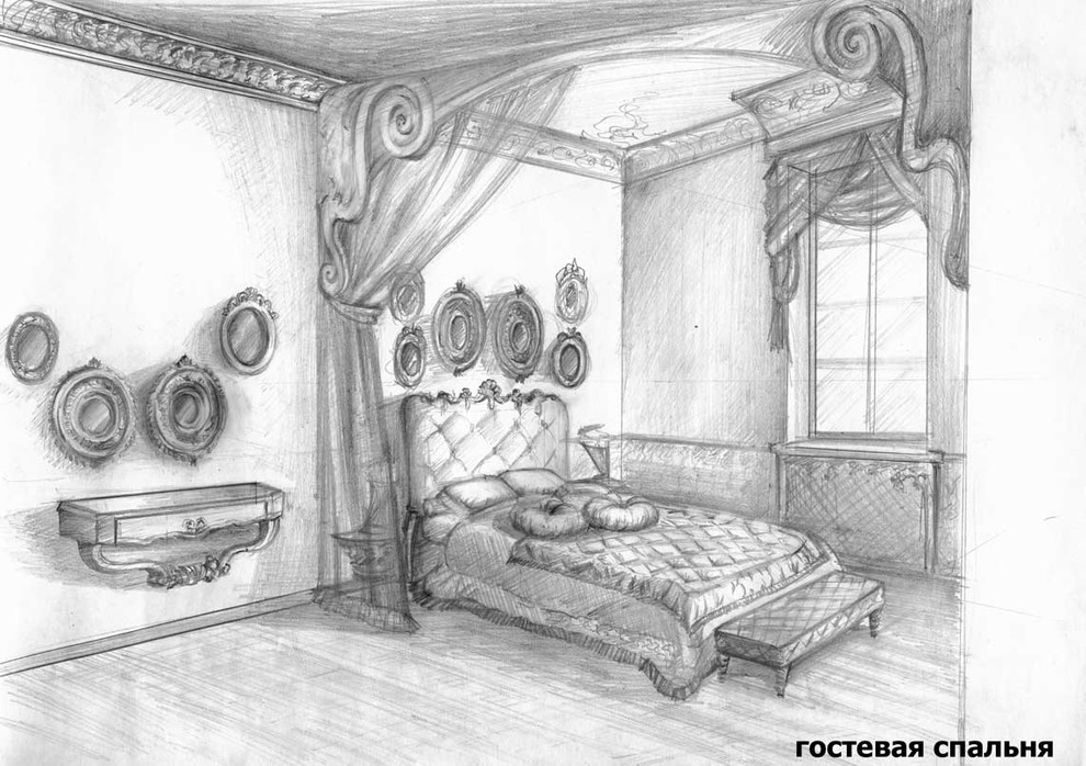 Эскизы для коттеджа