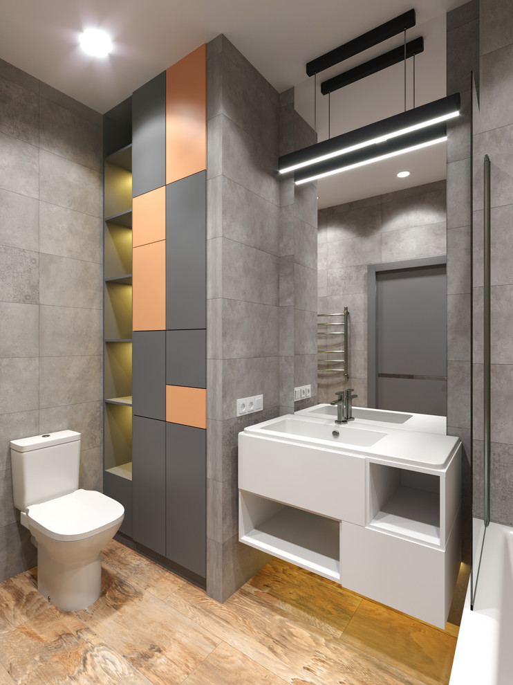 Ванная комната в ЖК "BRAER PARK"