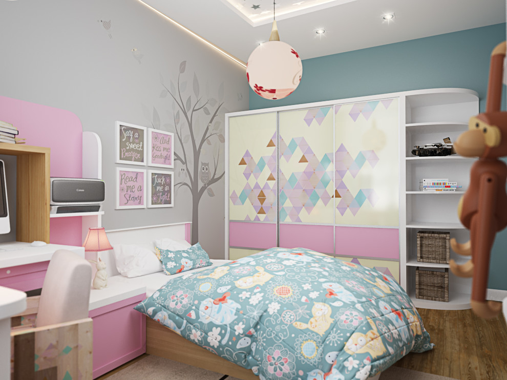Обложка проекта: Детская комната для девочки