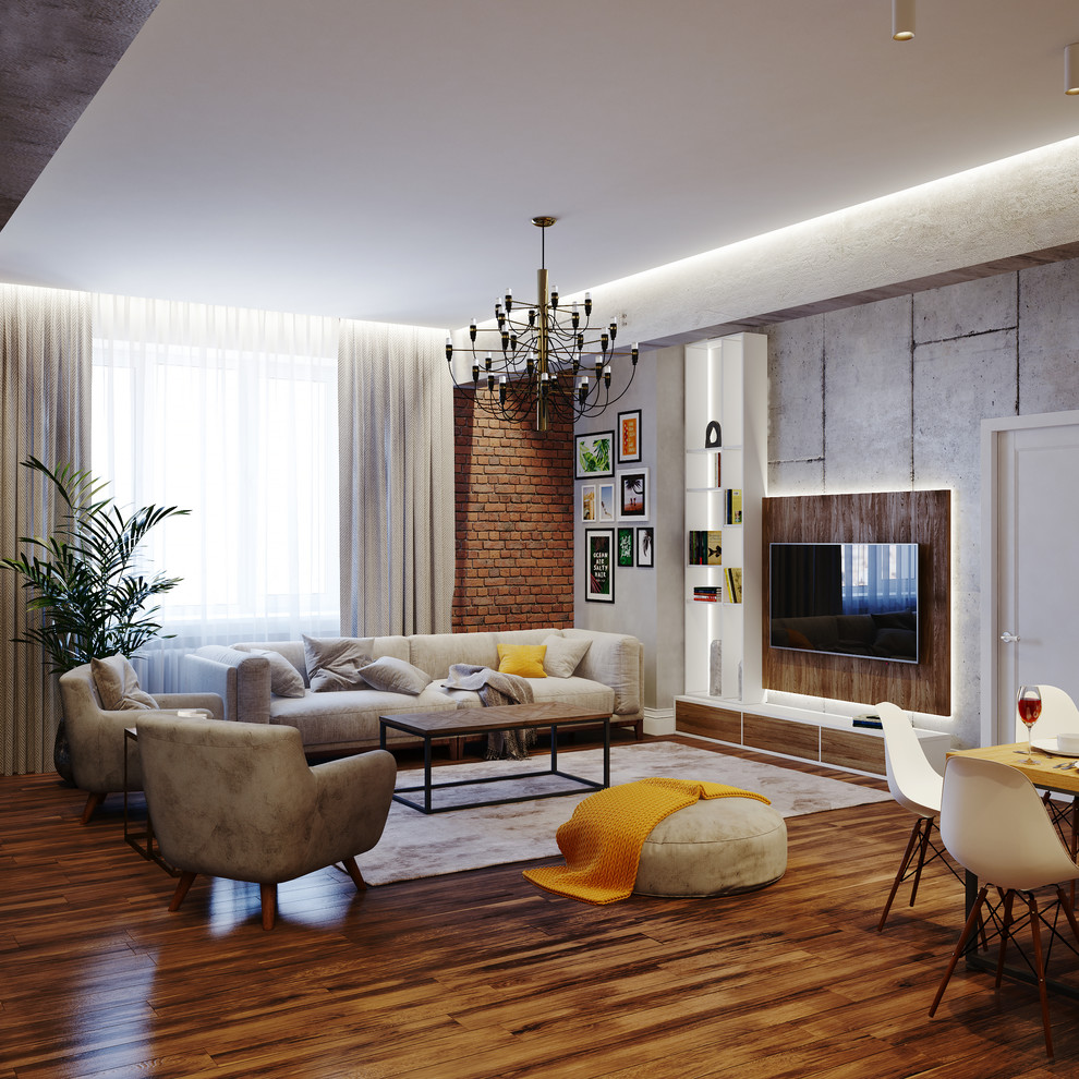 Атмосферный лофт в сталинке