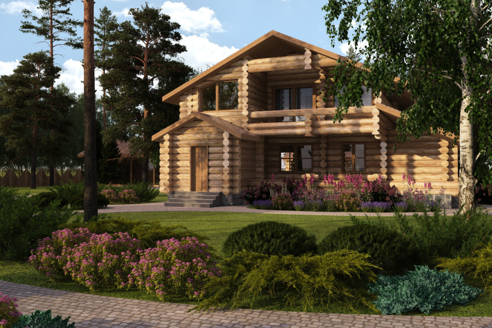 Обложка проекта: Сад в русском стиле.