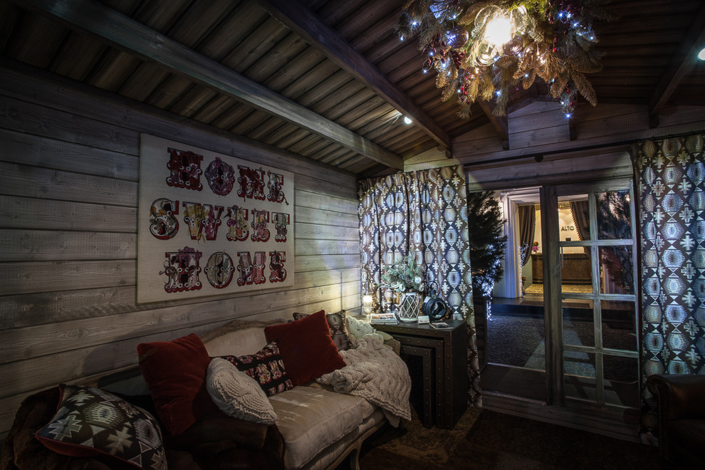 Проект зимнего шале в центре Москвы на Старом Арбате