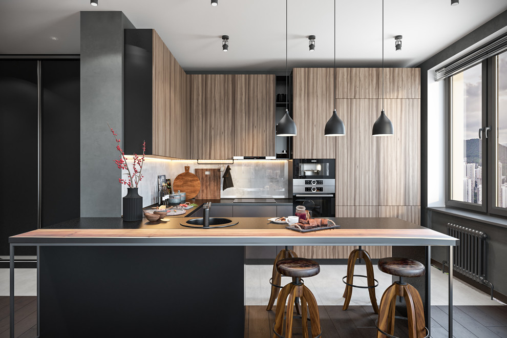 Квартира 67 кв.м. в современном стиле в ЖК Савеловский Сити