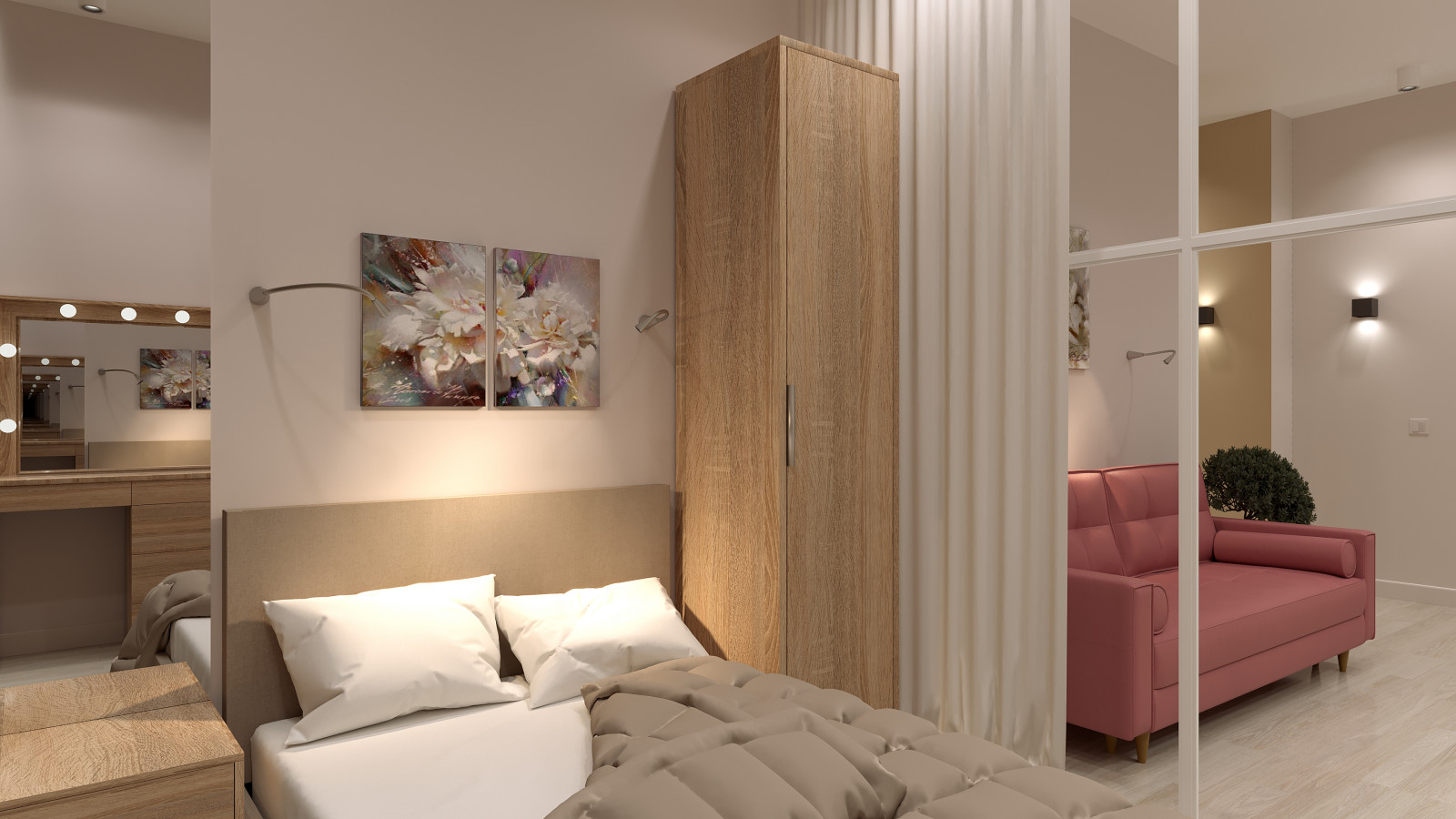 Марьино град, 52 м2