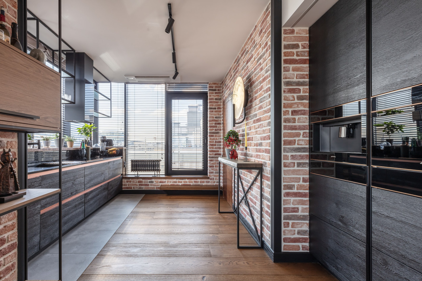 Пентхаус в стиле лофт реализация