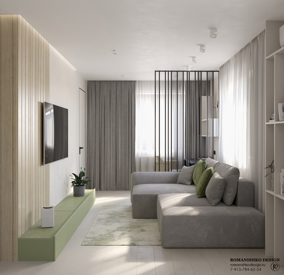 Дизайн интерьера квартиры в ЖК "Чкалов"