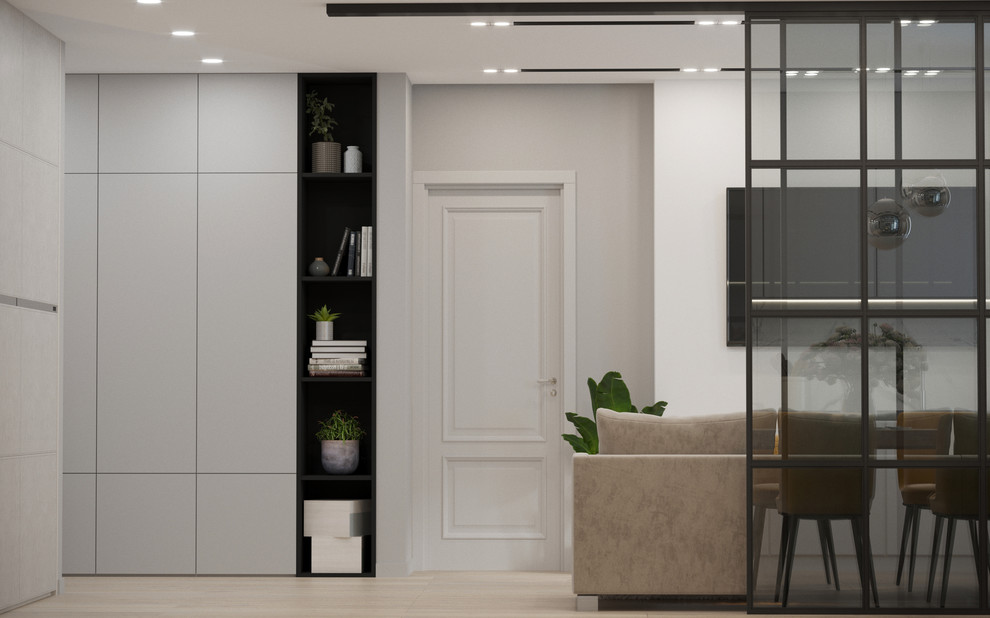 Проект трехкомнатной квартиры на Малом переулке