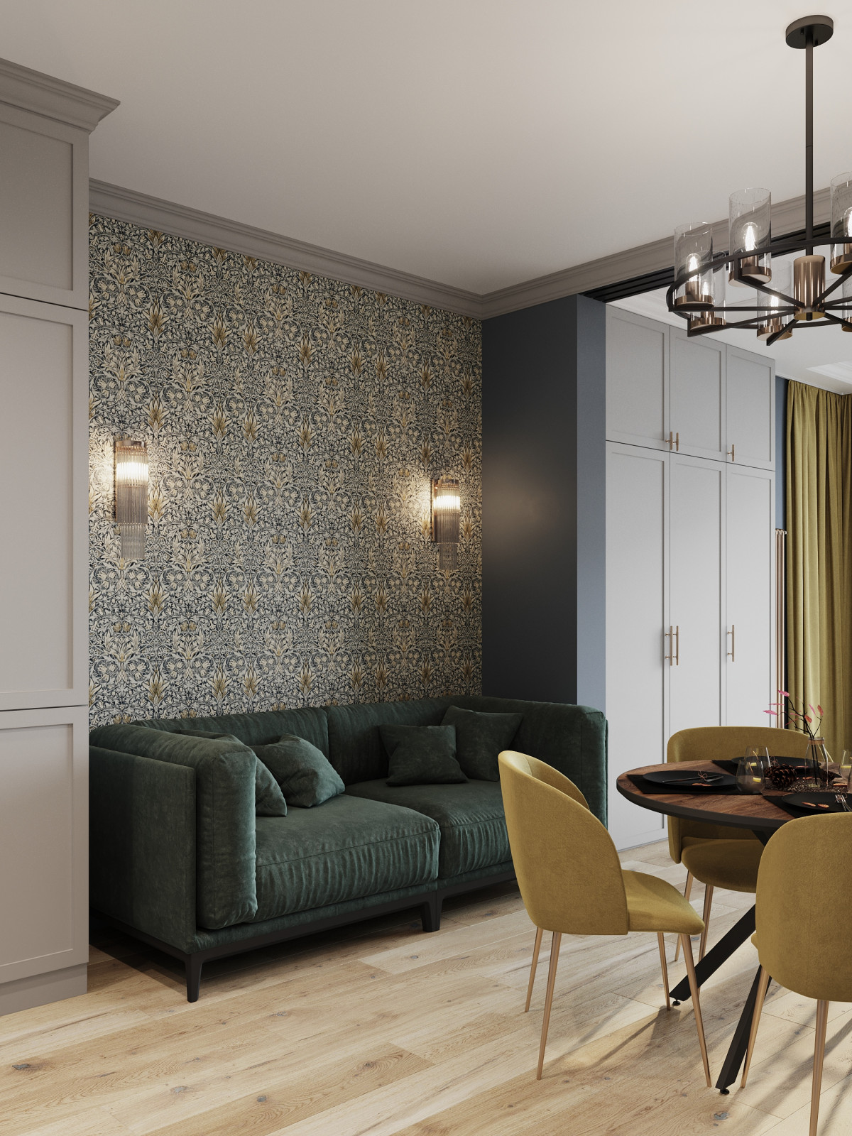 Обложка проекта: МФК Лайнер 30 кв.м.