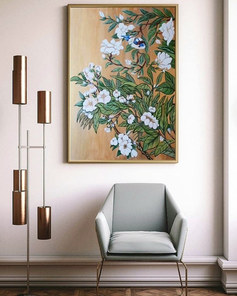 Картина в стиле дегурне