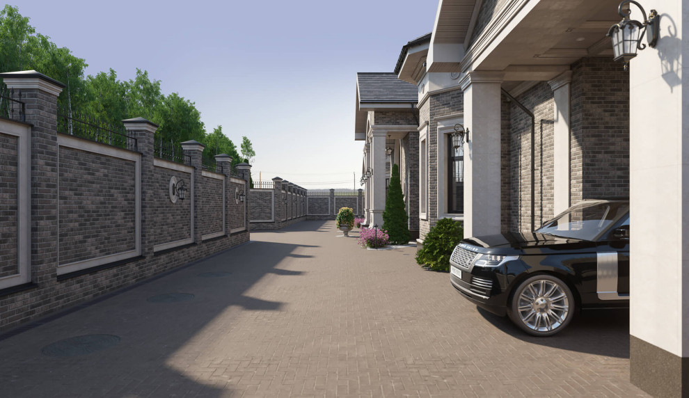 Архитектурный проект одноэтажного жилого дома площадью 400 кв.м.