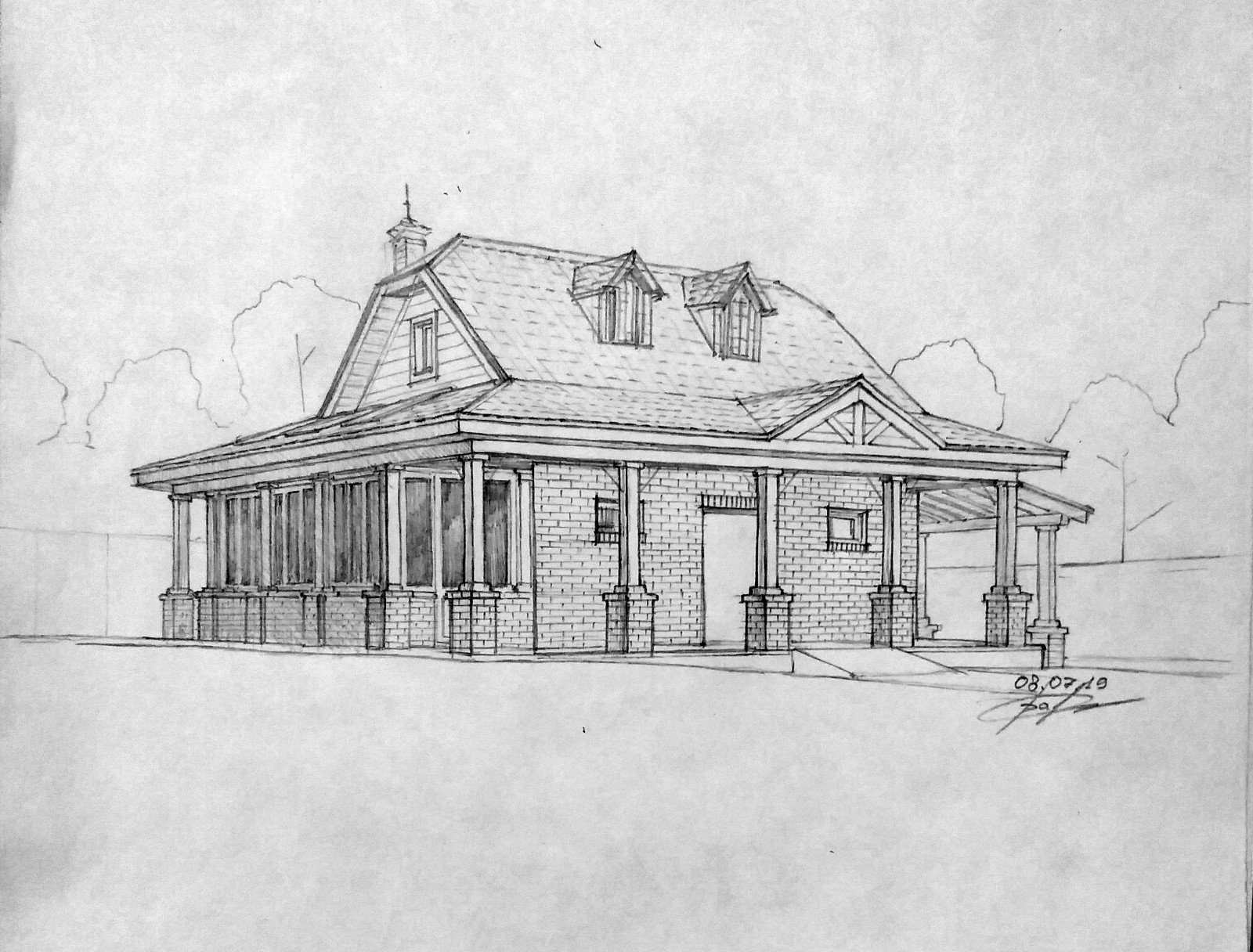 Эскизы. Ручная графика