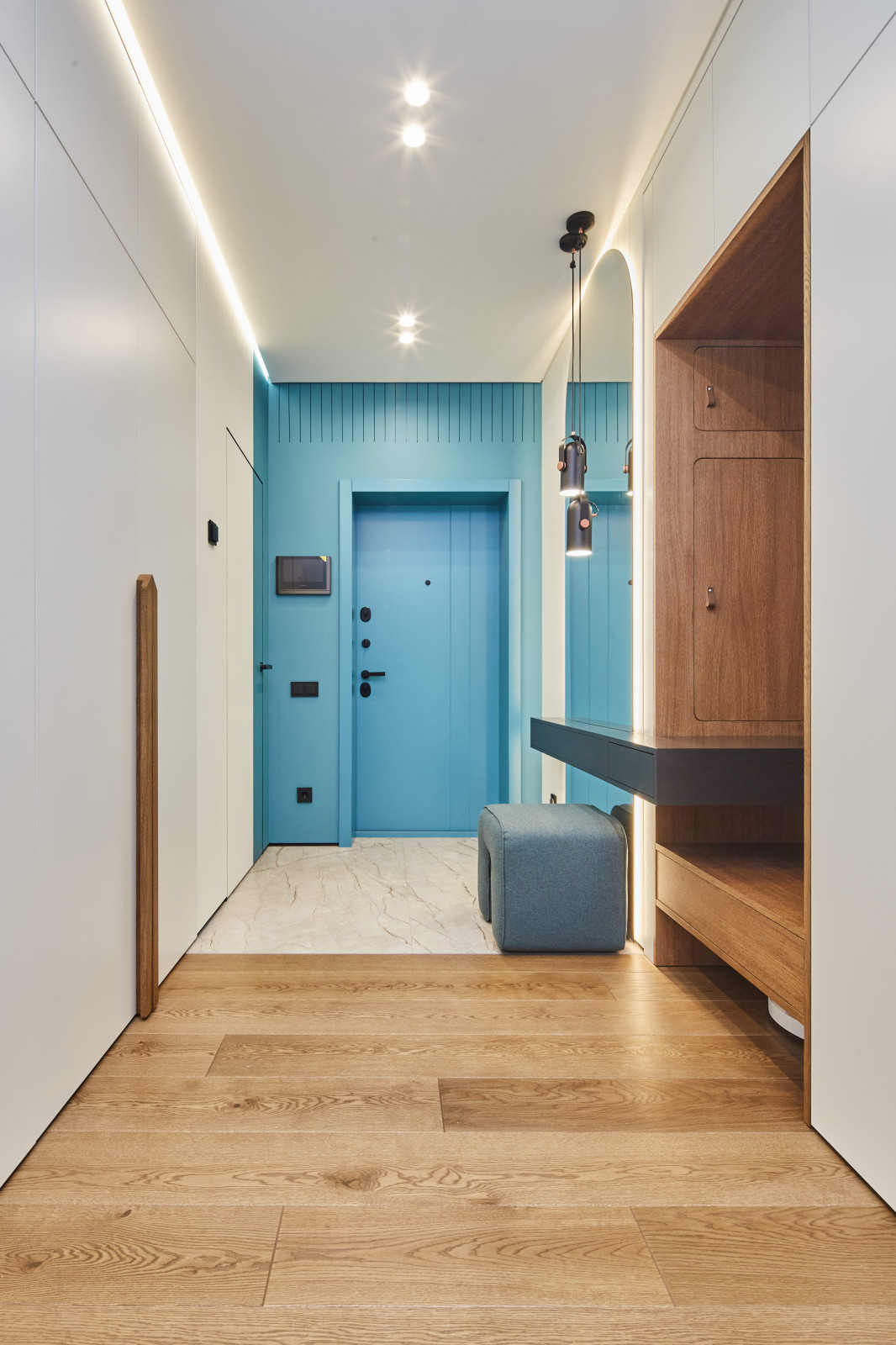 Современный дизайн трехкомнатной квартиры 112 кв. м.