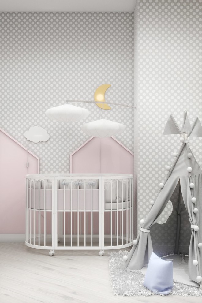 Дизайн 3к.кв. (120 кв.м) в стиле арт-деко в ЖК Клубный дом на Сретенке