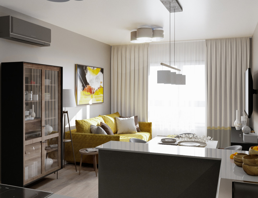 Квартира с цветом