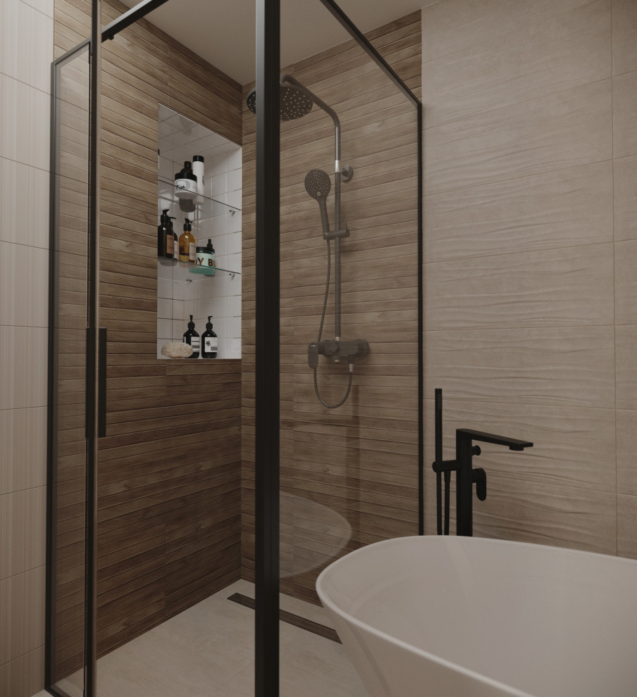 Обложка проекта: Атмосферная ванная комната