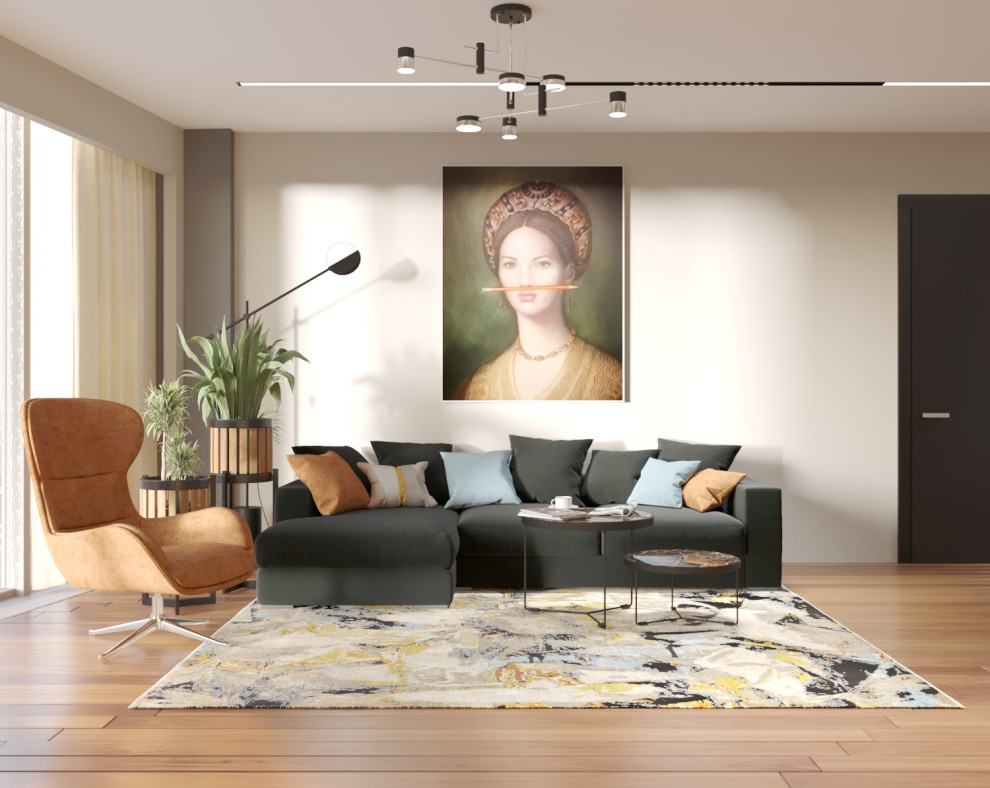 Башня ОКО гостиная-кухня