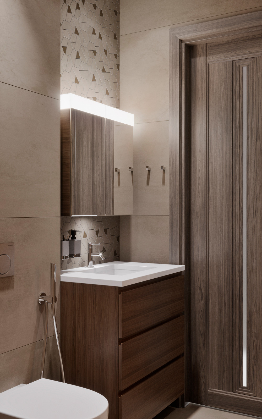 ДИЗАЙН ИНТЕРЬЕРА КВАРТИРЫ В ЖК GREEN PARK (ГРИН ПАРК), 90 КВ.М