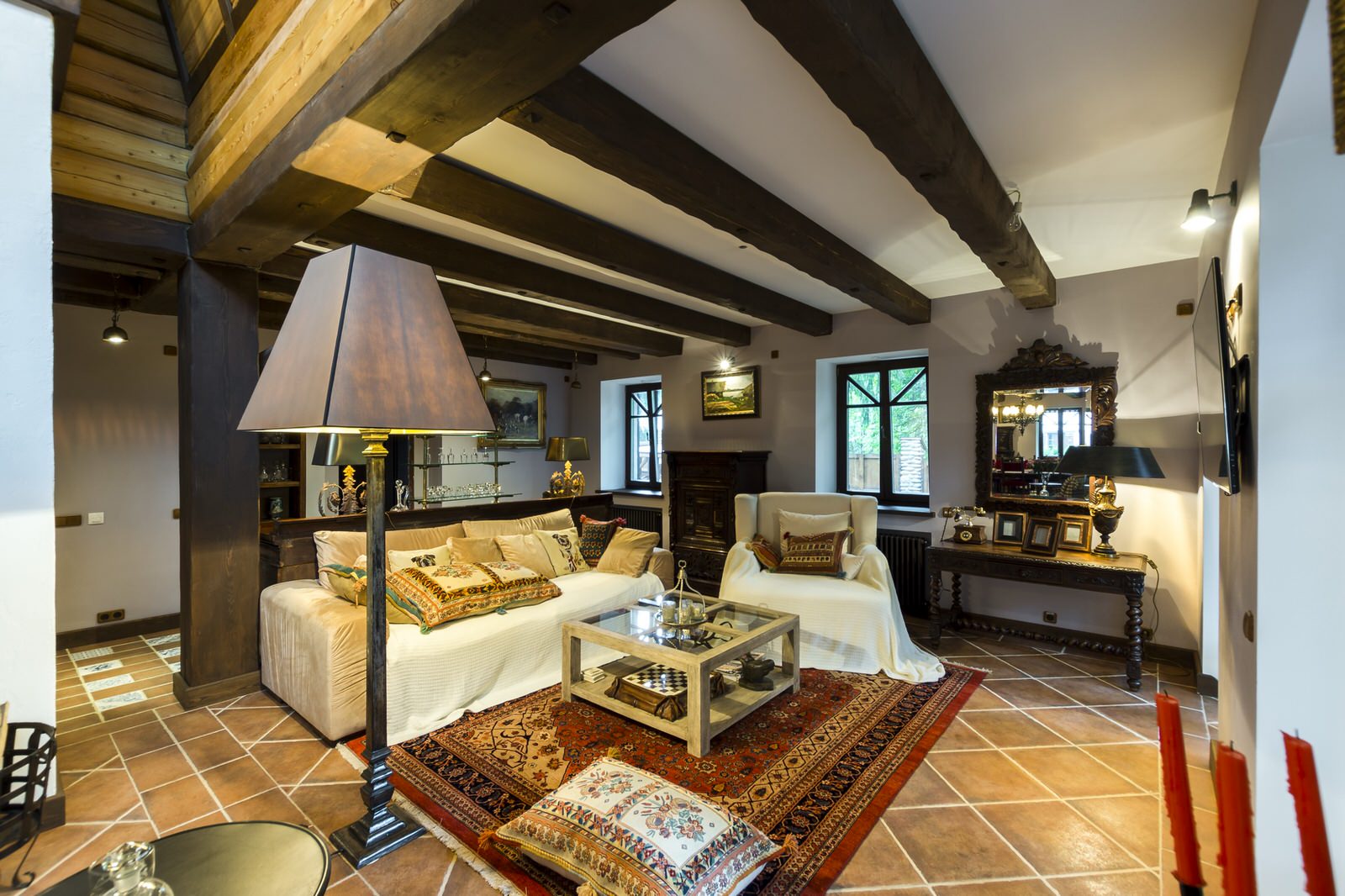 Большой дом шале