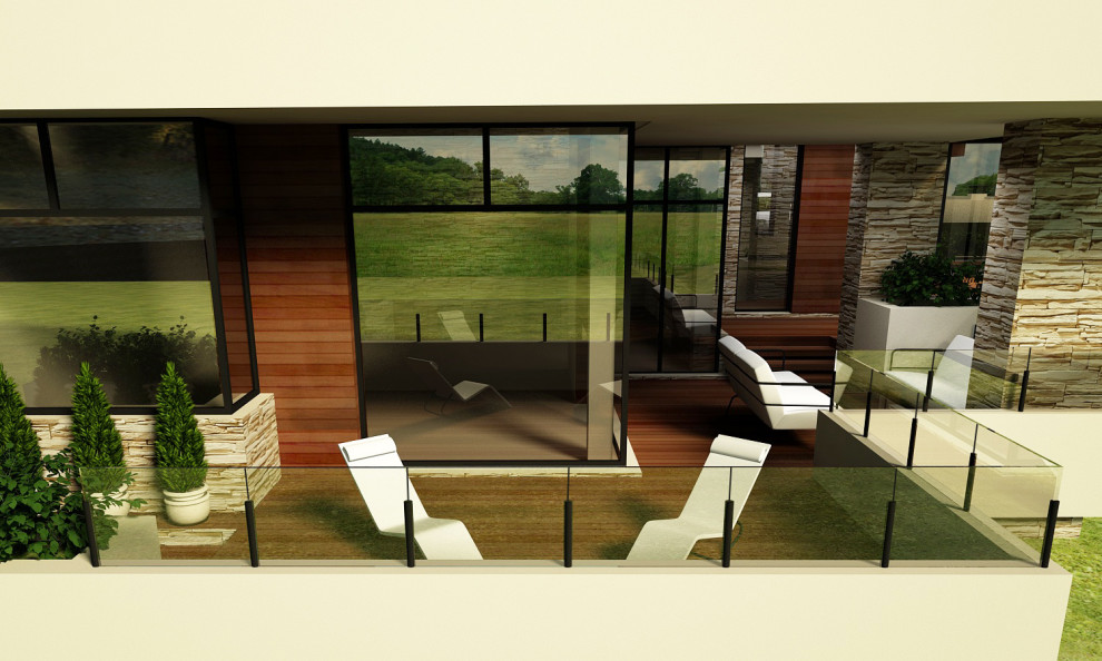 Проект индивидуального жилого дома. Каменка