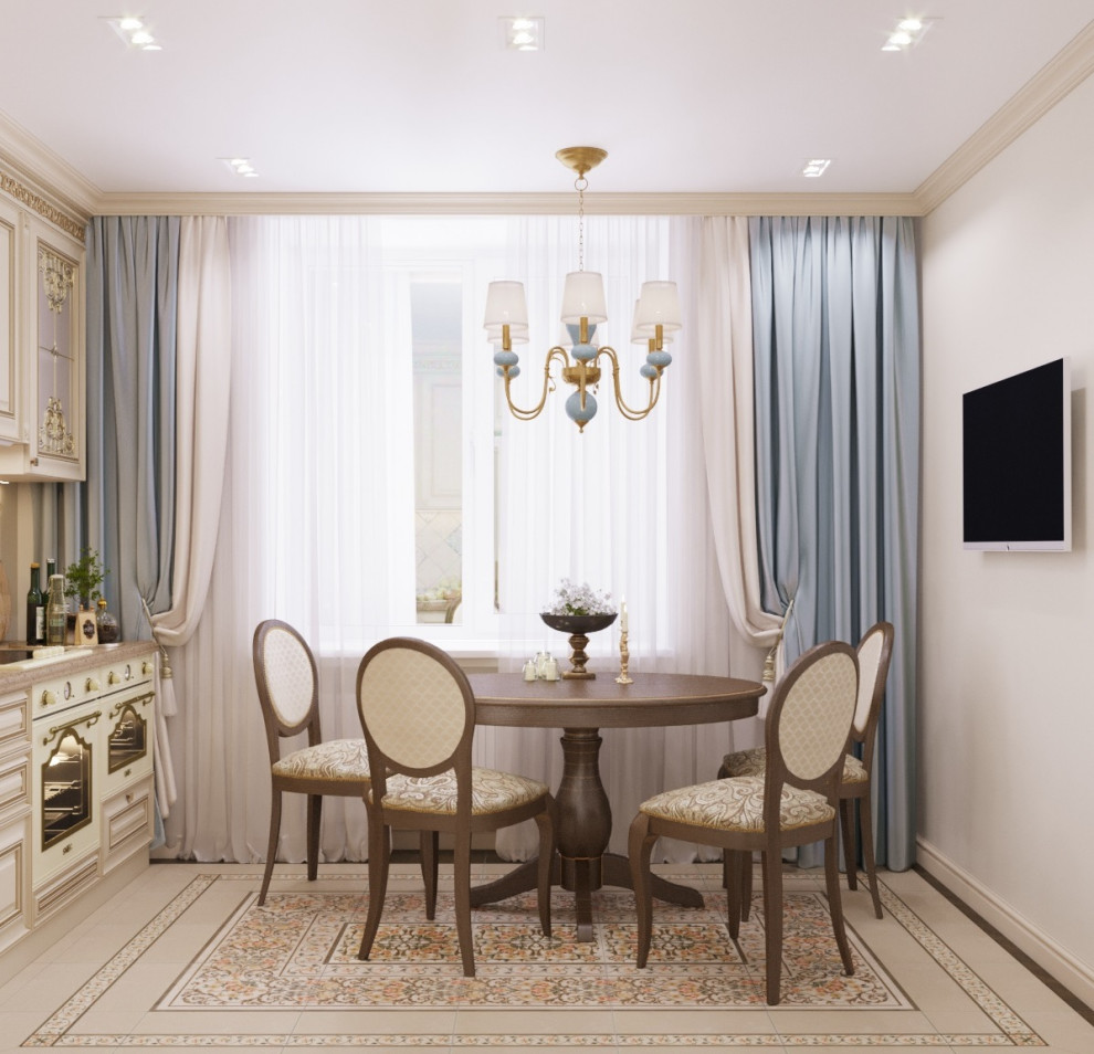 Квартира в стиле нарядной классики