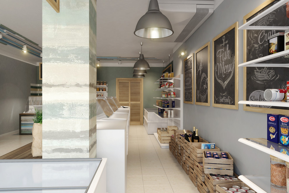 Дизайн рыбного магазина г. Новороссийск