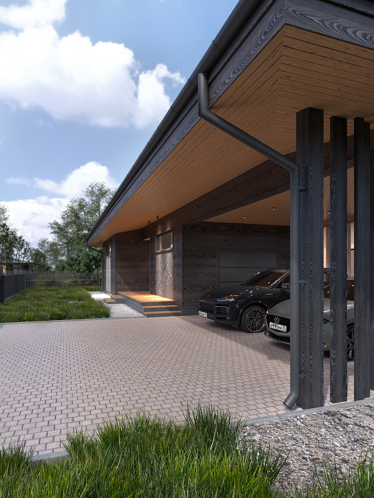 Дом в Скандинавском стиле